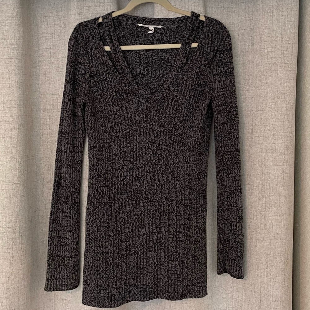 BCBG Cut Out Sweater